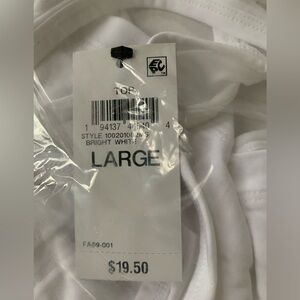 Ideology Crisp White Top